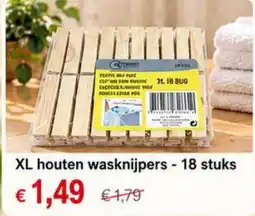 NH Market XL houten wasknijpers aanbieding