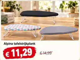 NH Market Alpina tafelstrijkplank aanbieding