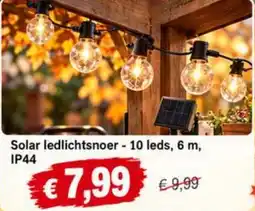 NH Market Solar ledlichtsnoer aanbieding