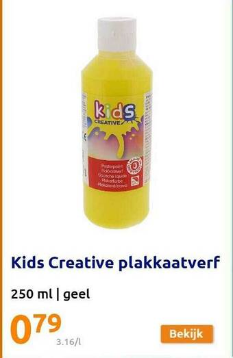 Action Kids Creative Plakkaatverf aanbieding
