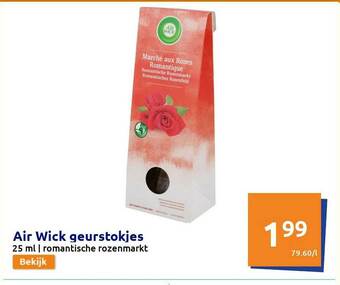 Action Air Wick Geurstokjes aanbieding