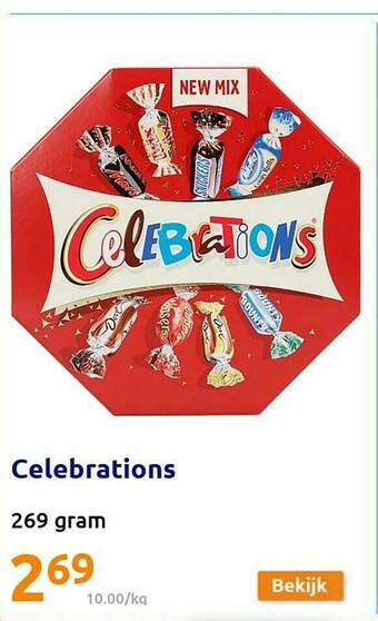Action Celebrations aanbieding