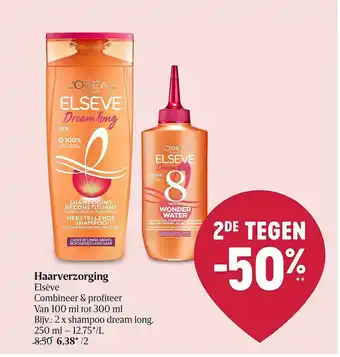 Delhaize Haarverzorging Elsève aanbieding