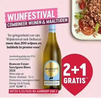 Brancott Estate Sauvignon Blanc 2021 Witte Wijn Uit