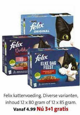 Intratuin Felix Kattenvoeding aanbieding