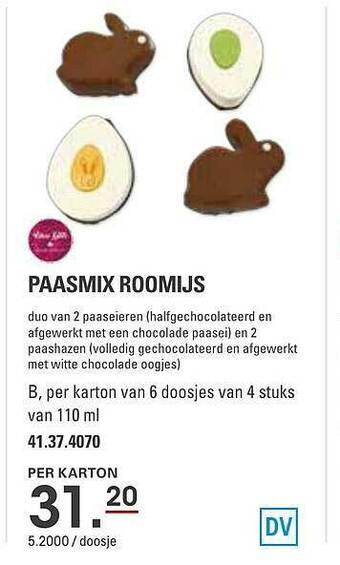 Paasmix Roomijs