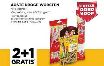 Aoste Droge Worsten