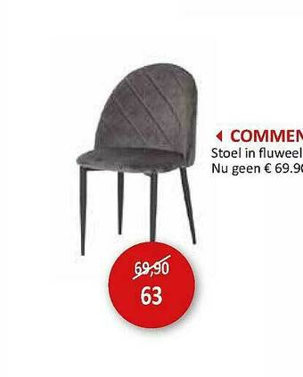 Weba Stoel aanbieding
