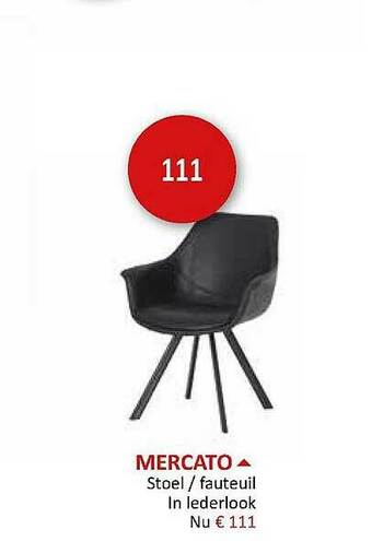 Weba Mercato Stoel Fauteuil aanbieding
