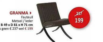 Weba Granma Fauteuil aanbieding