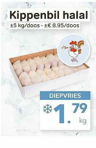 Bon Ap Kippenbil Halal aanbieding