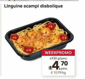 Bon Ap Linguine Scampi Diabolique aanbieding
