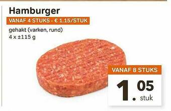 Bon Ap Hamburger aanbieding