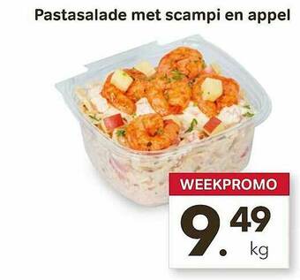 Bon Ap Pastasalade Met Scampi En Appel aanbieding