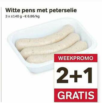 Witte Pens Met Peterselie