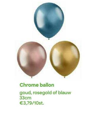Chrome Ballon