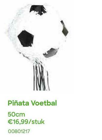 Piñata Voetbal