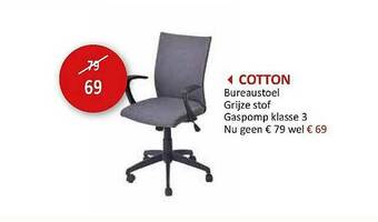 Weba Cotton Bureaustoel aanbieding