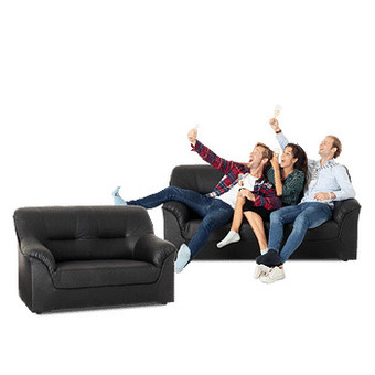 Seats and Sofas Pueblo 3-Zits + 2-Zits salon aanbieding