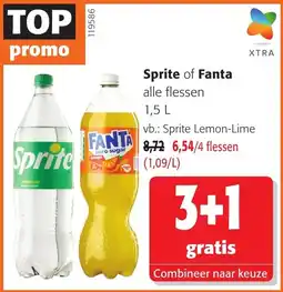 Colruyt Sprite of Fanta aanbieding