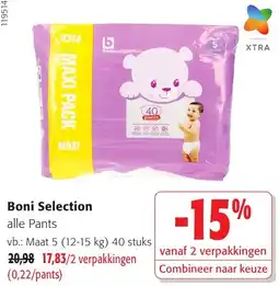 Colruyt Boni Selection alle Pants aanbieding