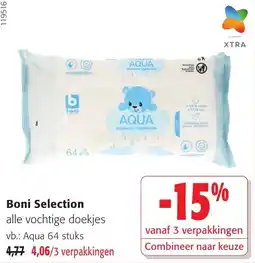 Colruyt Boni Selection alle vochtige doekjes aanbieding