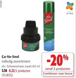 Colruyt Ca-Va-Seul volledig assortiment aanbieding