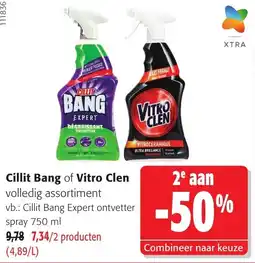 Colruyt Cillit Bang of Vitro Clen aanbieding