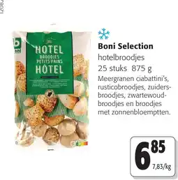 Colruyt Boni Selection hotelbroodjes aanbieding