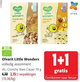 Colruyt Olvarit Little Wonders volledig assortiment aanbieding