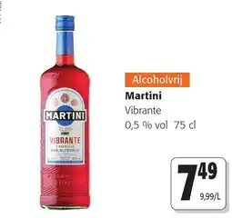 Colruyt Martini vibrante aanbieding