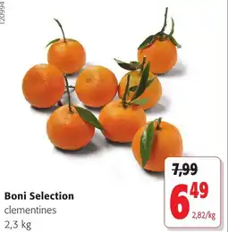 Colruyt Boni Selection clementines aanbieding