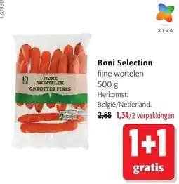 Colruyt Boni Selection fijne wortelen aanbieding