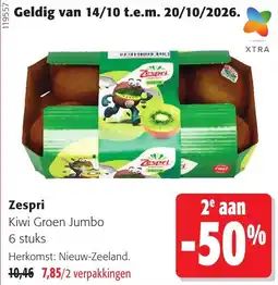 Colruyt Zespri Kiwi Groen Jumbo aanbieding