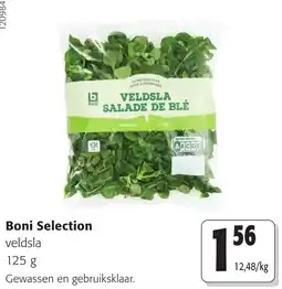 Colruyt Boni Selection veldsla aanbieding