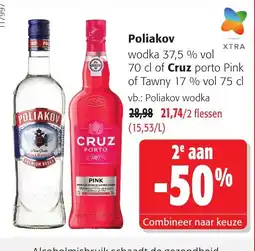 Colruyt Poliakov Cruz Porto Pink aanbieding