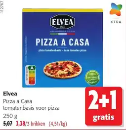 Colruyt Elvea pizza a casa tomatenbasis voor pizza aanbieding