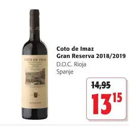 Colruyt Coto de Imaz Gran Reserva aanbieding
