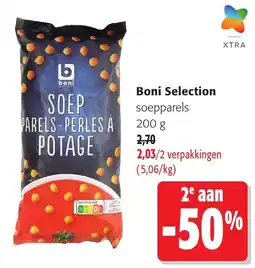 Colruyt Boni Selection soepparels aanbieding