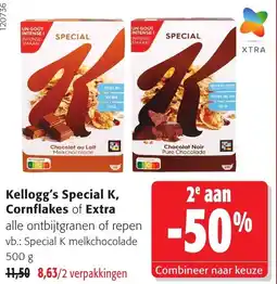 Colruyt Kellogg's Special K, Cornflakes of Extra aanbieding