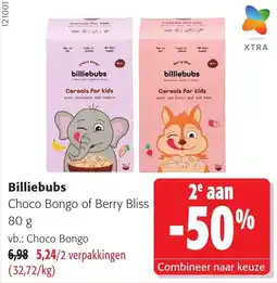 Colruyt Billiebubs Choco Bongo of Berry Bliss aanbieding