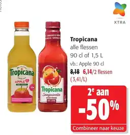 Colruyt Tropicana alle flessen aanbieding