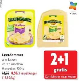 Colruyt Leerdammer alle kazen aanbieding