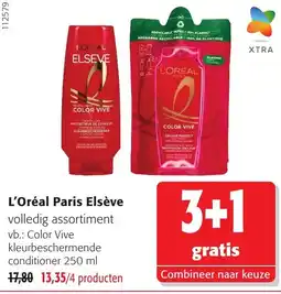 Colruyt L'Oréal Paris Elsève volledig assortiment aanbieding