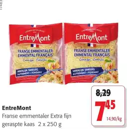 Colruyt EntreMont Franse emmentaler Extra fijn aanbieding