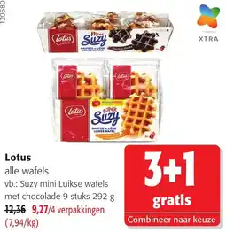 Colruyt Lotus alle wafels aanbieding