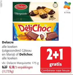 Colruyt Delacre alle koeken aanbieding