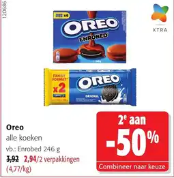 Colruyt Oreo alle koeken aanbieding