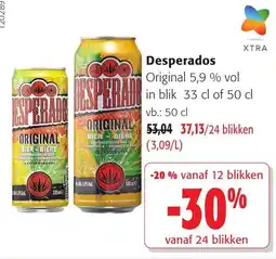 Colruyt Desperados Original aanbieding