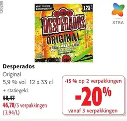 Colruyt Desperados Original aanbieding